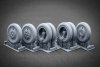ScaleX WW 35002 ZIS-5 Ordinary wheel set (for HobbyBoss) 1/35